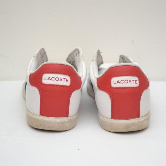 Lacoste Men's Grad Vulc 120 Stripe Sneakers Pre Owned Size 11 - Picture 3 of 7